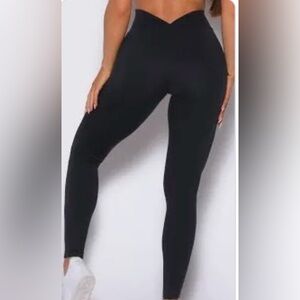 Buff Bunny Poshknit V scrunch leggings black small